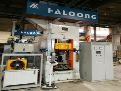 鍛造廠使用伺服螺旋壓力機，更賺錢